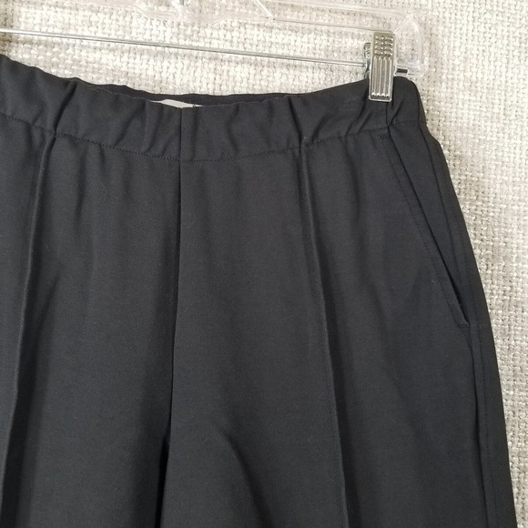 Everlane The Dream Ponte Pant Women's Small Black Pull On Crop Drawstring - Picture 3 of 12